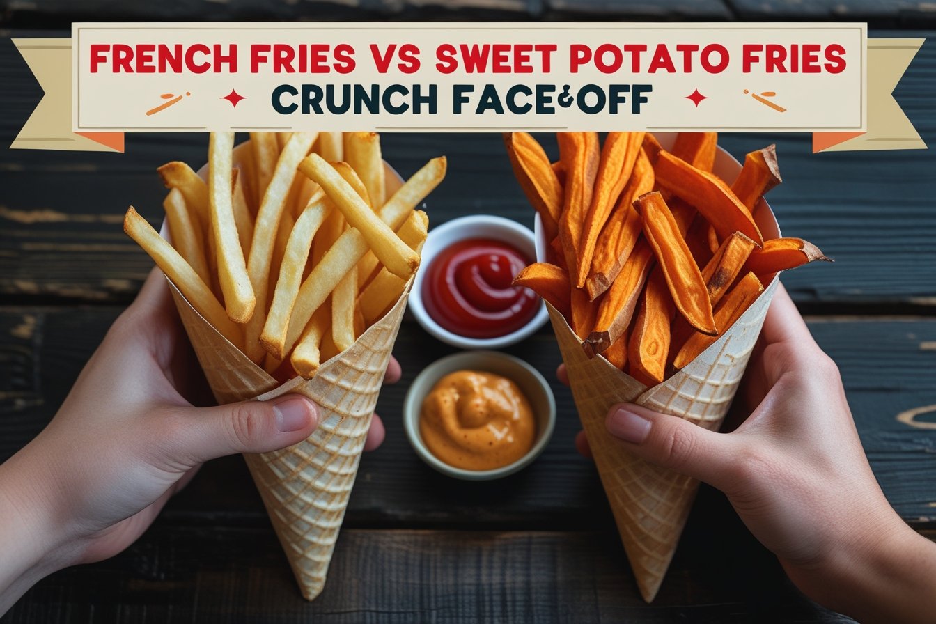 French Fries vs Sweet Potato Fries | Crunch Face-Off